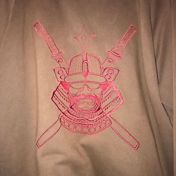 Samurai Surfer Hoodie. Brown size 2XL - Picture 5 of 5